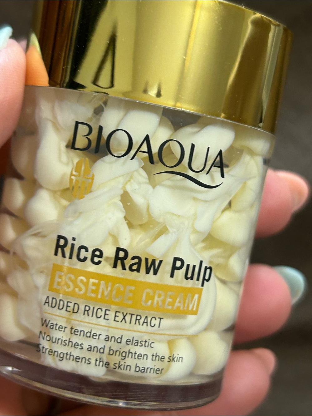 Bioaqua Rice Raw Pulp Essence Cream - Picture 6 of 7